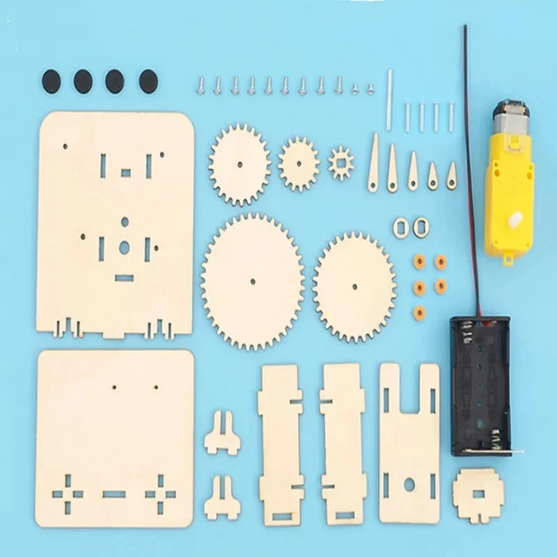 DIY 3D Wooden Mechanical Gear Puzzle - Image 5