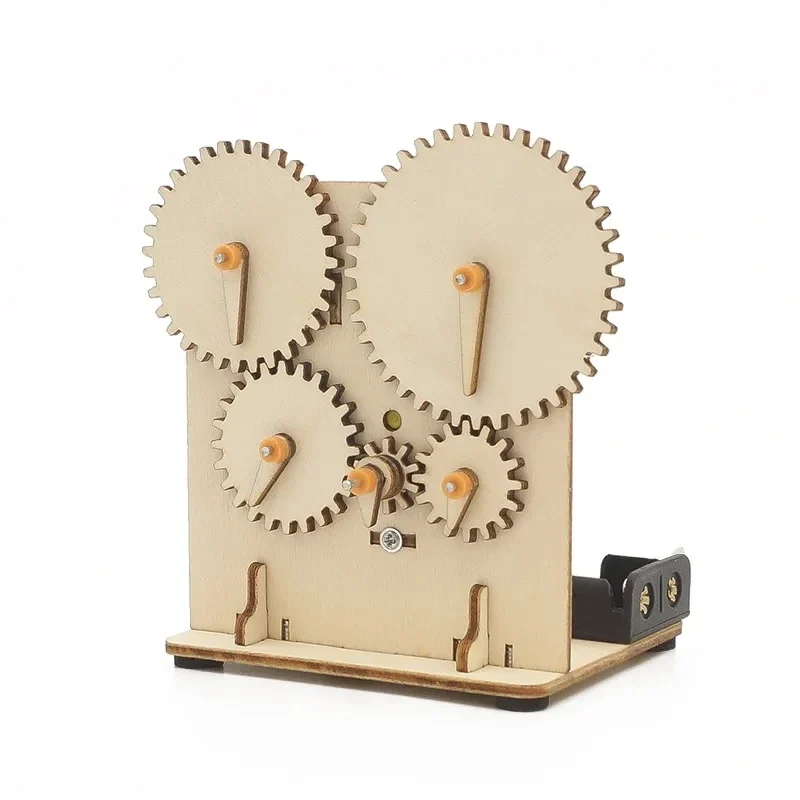 DIY 3D Wooden Mechanical Gear Puzzle