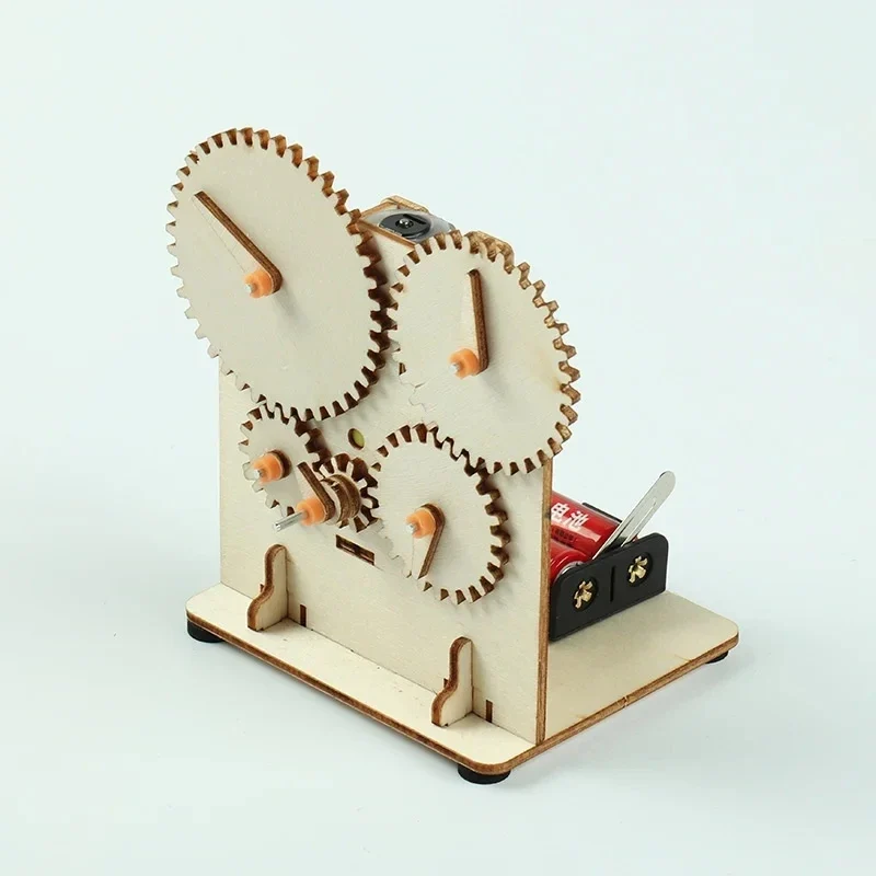 DIY 3D Wooden Mechanical Gear Puzzle - Image 4